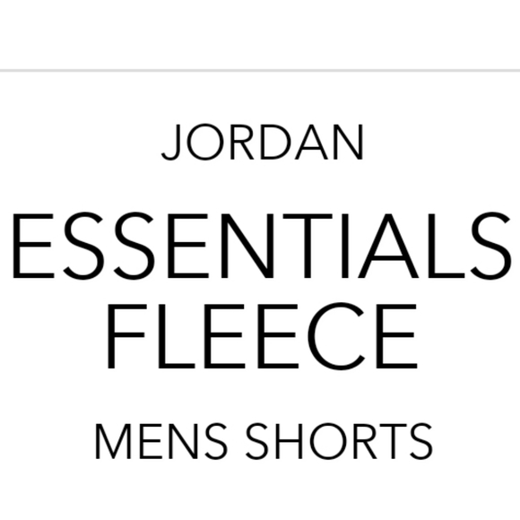 NWT Men's Jordan Essential Fleece Shorts - Picture 10 of 13